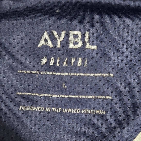 AYBL Core Sports Bra Sz L navy - Picture 3 of 6